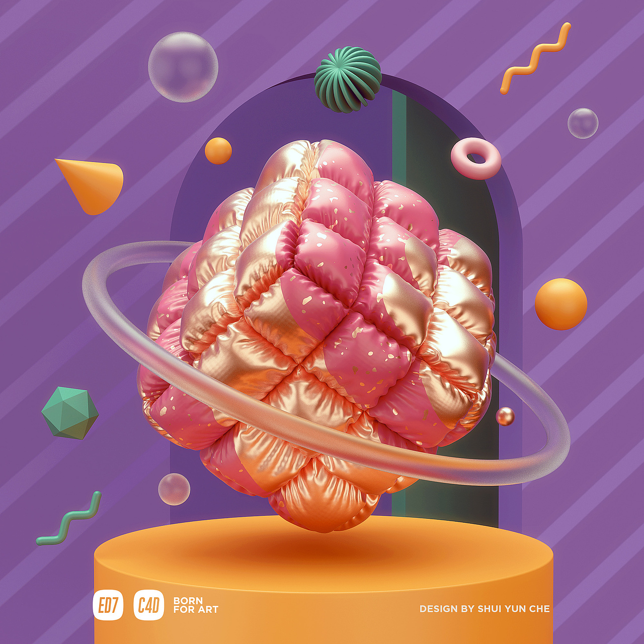 C4D视觉作品（图ZMjA1MzU0NjI4） - 其他三维 - 站酷设计师水云澈原创素材 - 站酷ZCOOL