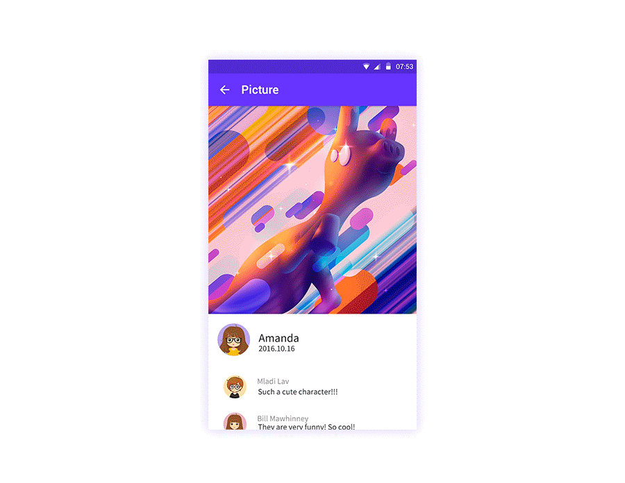 PAINT APP Design For Android (Material Design)（图ZNjcxMzk1MDA=） - APP界面 - 站酷设计师Yingchih原创素材 - 站酷ZCOOL