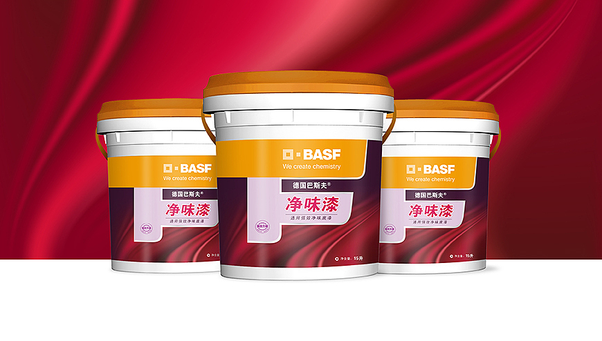 黄远海设计案例：巴斯夫凡士能涂料包装设计（图ZNDk5MDcxNjQ=） - 包装 - 站酷设计师黄远海原创素材 - 站酷ZCOOL