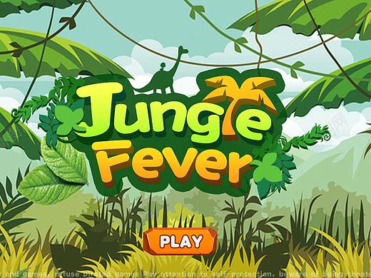 Jungle Fever-欧美卡通游戏UI
