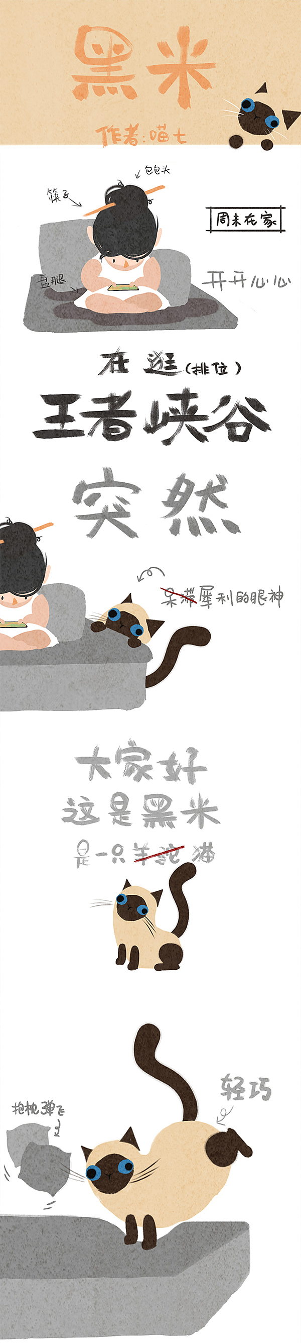 满天繁星都是我排位掉的---喵七（图ZMTAwNDEyMTI4） - 创作习作 - 站酷设计师喵七爷原创素材 - 站酷ZCOOL