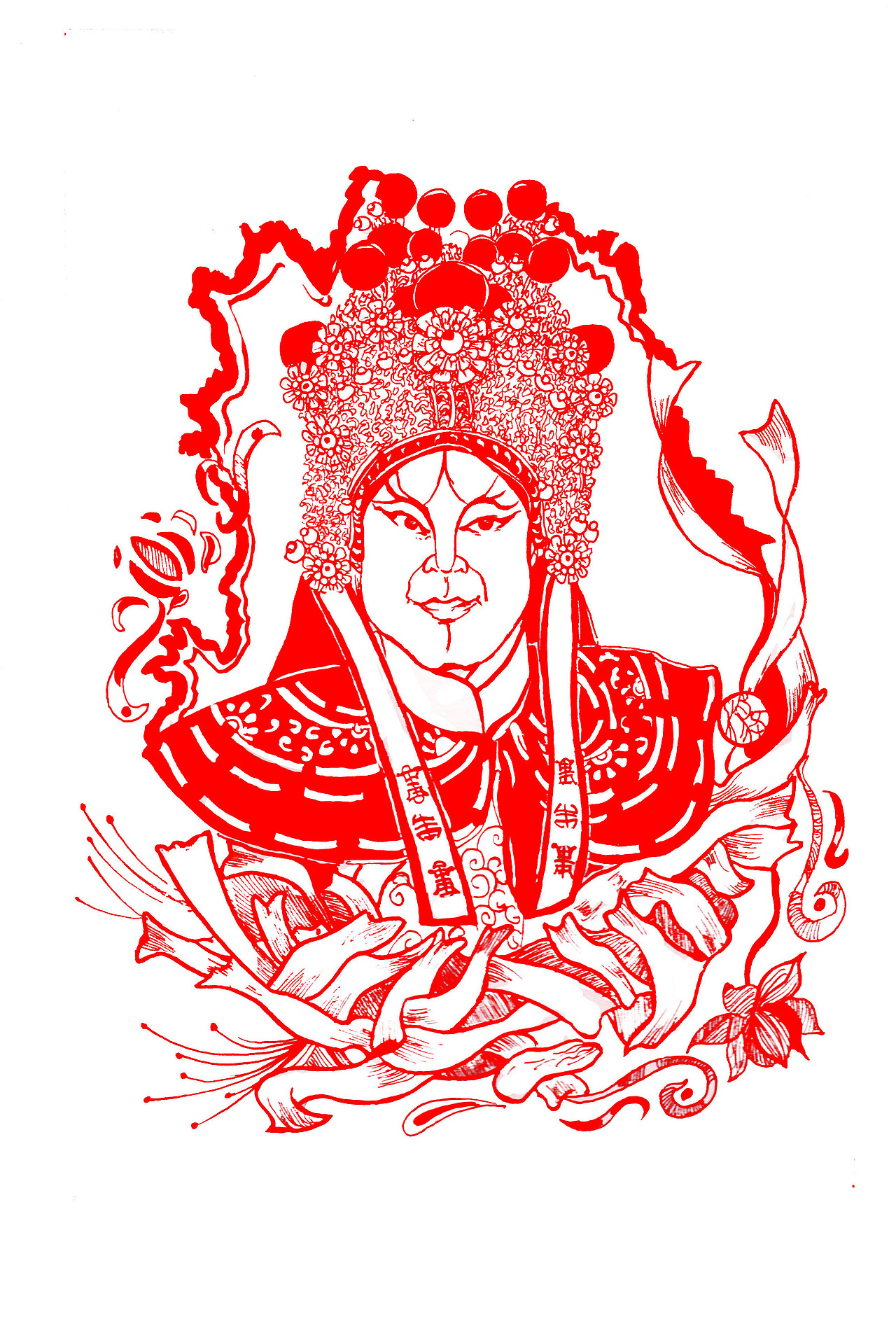 《风情万种》——插画创作（图ZMTQ1OTgzNTA0） - 艺术插画 - 站酷设计师LqSheila原创素材 - 站酷ZCOOL