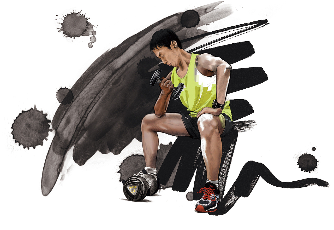 正義「未来画影」手绘人物插画（图ZNjE3ODM1ODg=） - 商业插画 - 站酷设计师正義戊晟原创素材 - 站酷ZCOOL