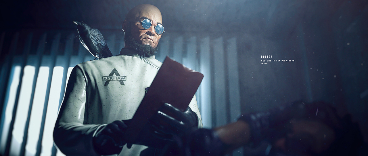 BATMAN-ARKHAM ASYLUM风格图
