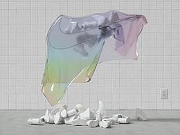 "Dye" -Nike Installation Art /概念设计