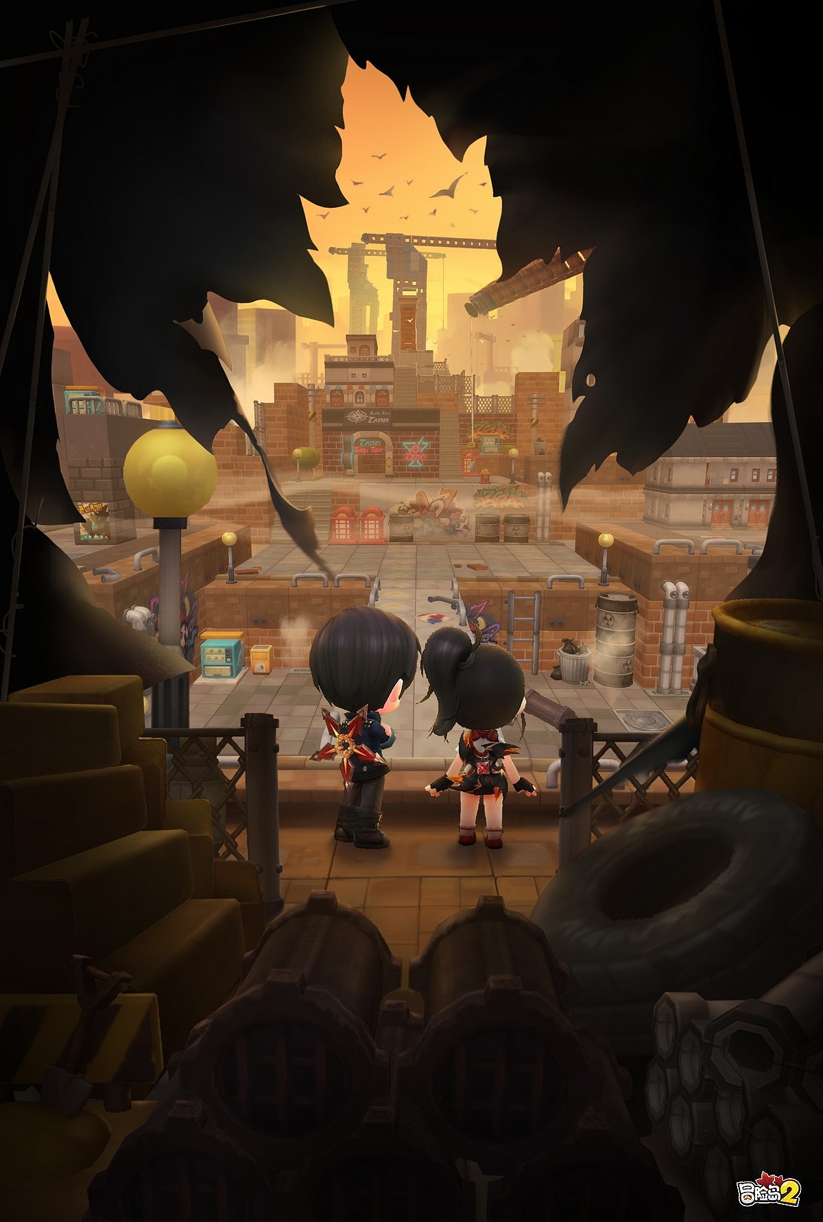 冒险岛2 地图海报（图ZOTEzNTQ2NDQ=） - 商业插画 - 站酷设计师里昂LEONOD原创素材 - 站酷ZCOOL