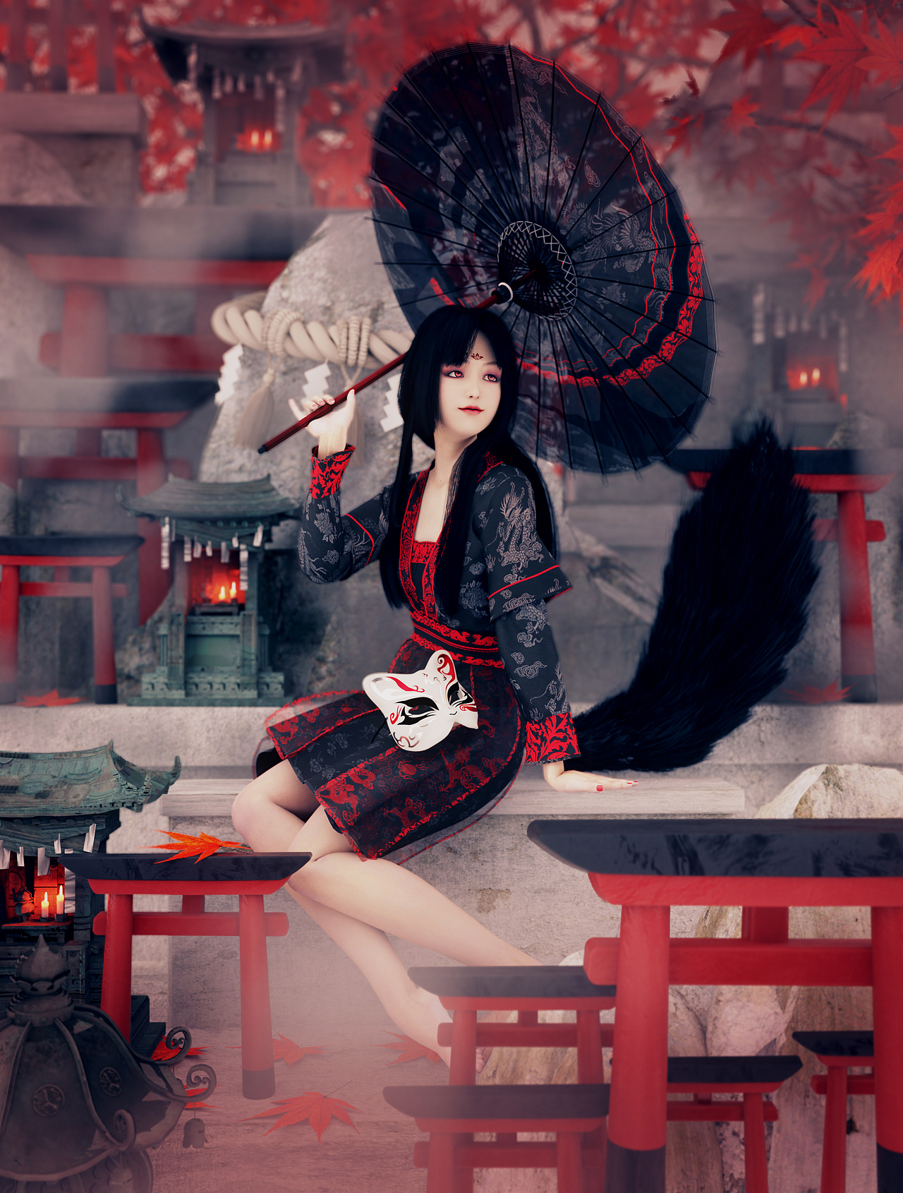 C4D OC渲染練習(xí)（圖ZMjQ4MTg3NTAw） - 其他三維 - 站酷設(shè)計(jì)師開凱心心原創(chuàng)素材 - 站酷ZCOOL