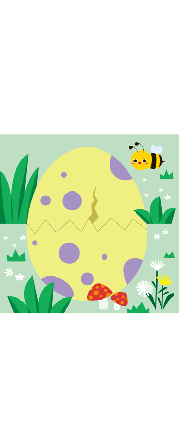 幼儿折叠书____趣味卵生动物（图ZMjg2OTExMzcy） - 儿童插画 - 站酷设计师momohuhu原创素材 - 站酷ZCOOL