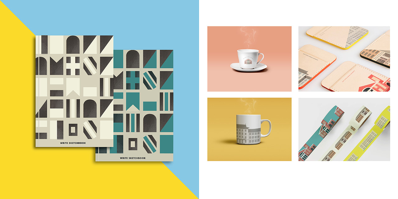 华东师范大学文化衍生品——记忆建筑