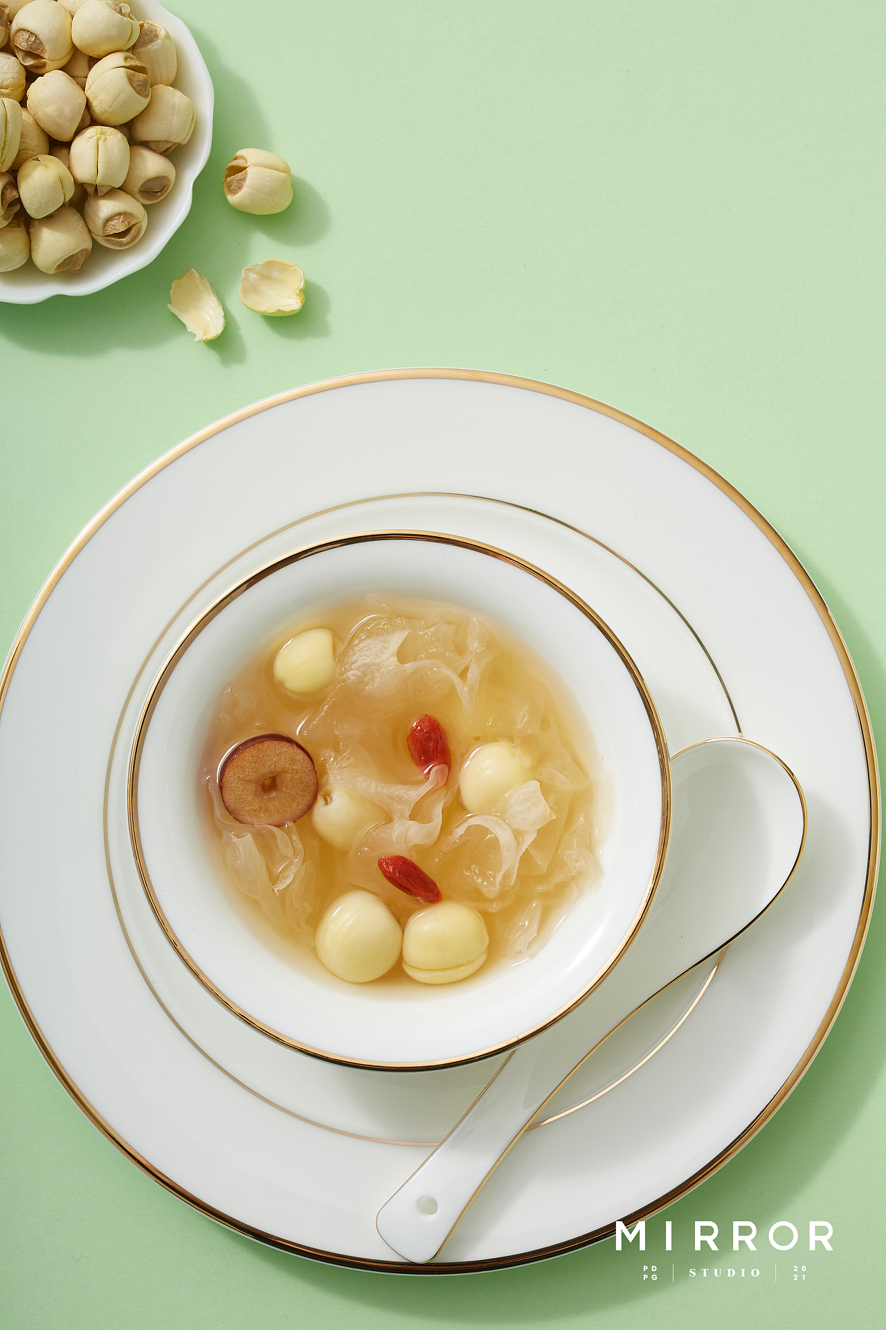 宣平贡莲 mirror 丨坚果美食拍摄