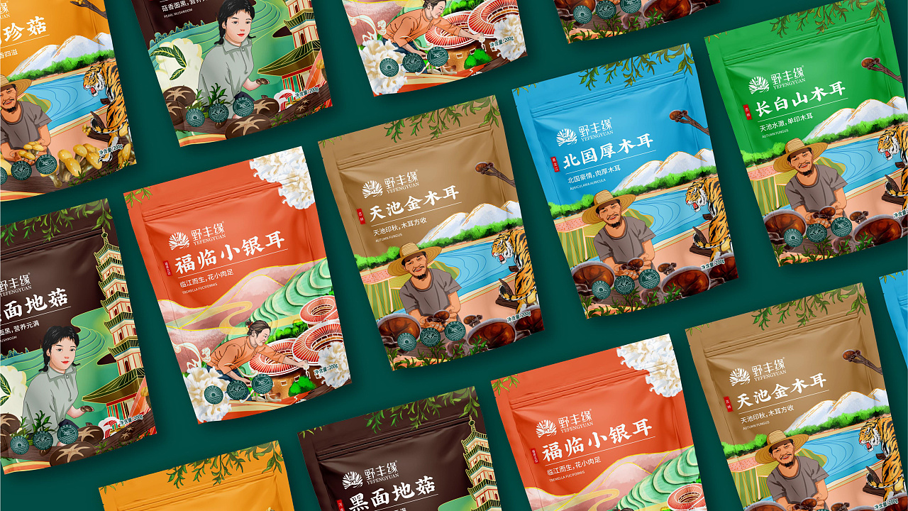 野丰缘特色农产品全案品牌设计