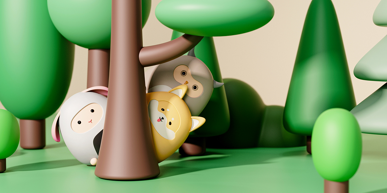 欢笑和矛盾，简单与平凡，那里是一片纯粹的净土，滤净了现实中所有的污浊。它们用爱的能量构建出一个完美的世界。