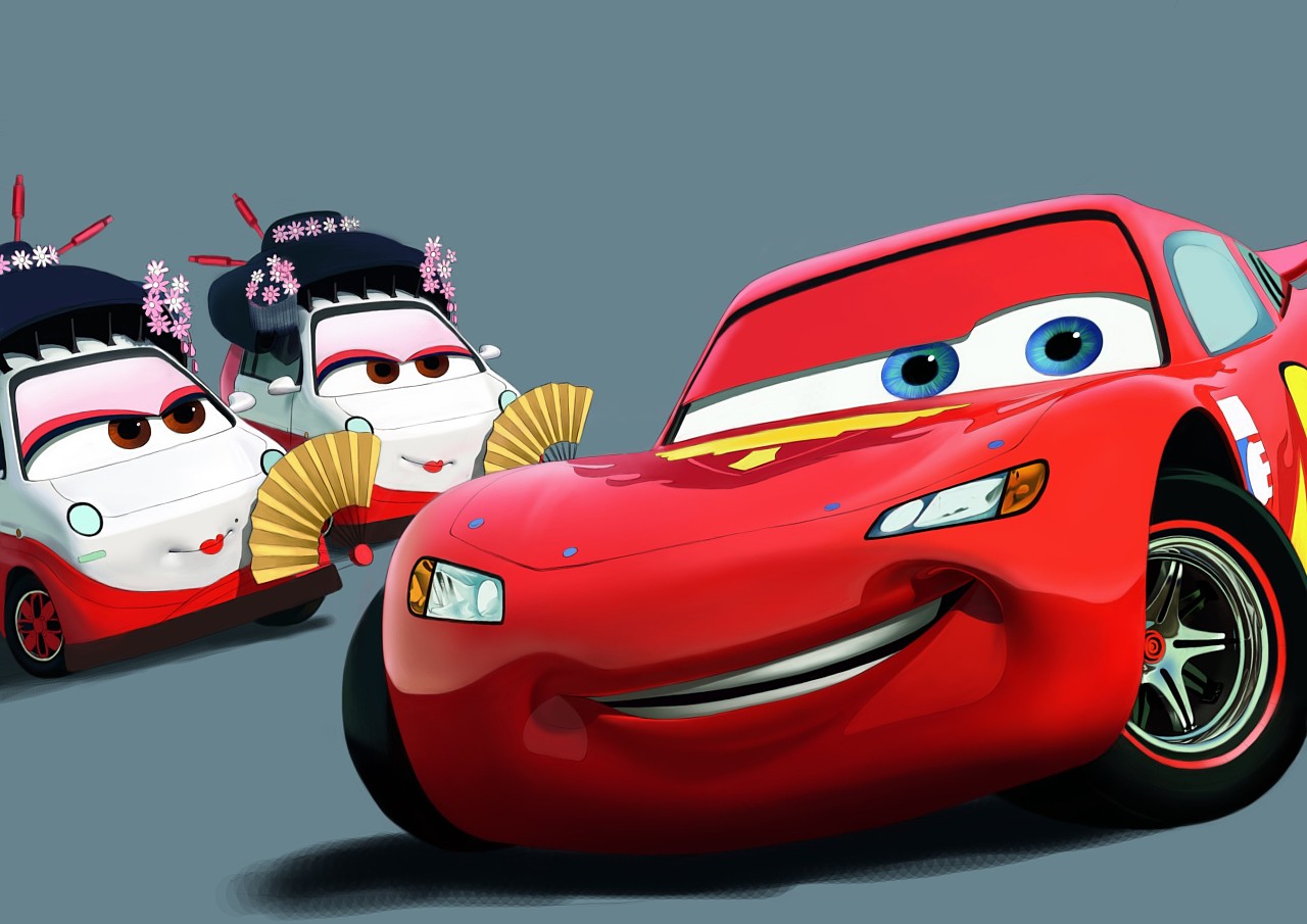 教你电脑涂鸦:汽车总动员2