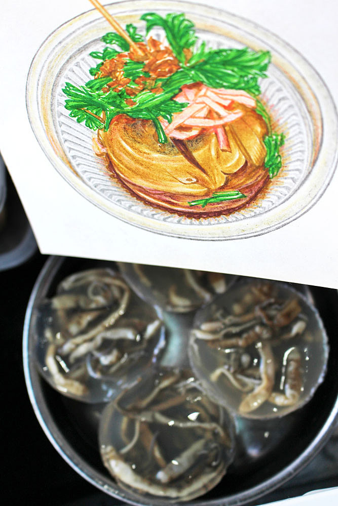 手绘游记之「厦门古早味美食小吃」合集（图ZNDc3MTY2ODQ=） - 商业插画 - 站酷设计师阗真原创素材 - 站酷ZCOOL