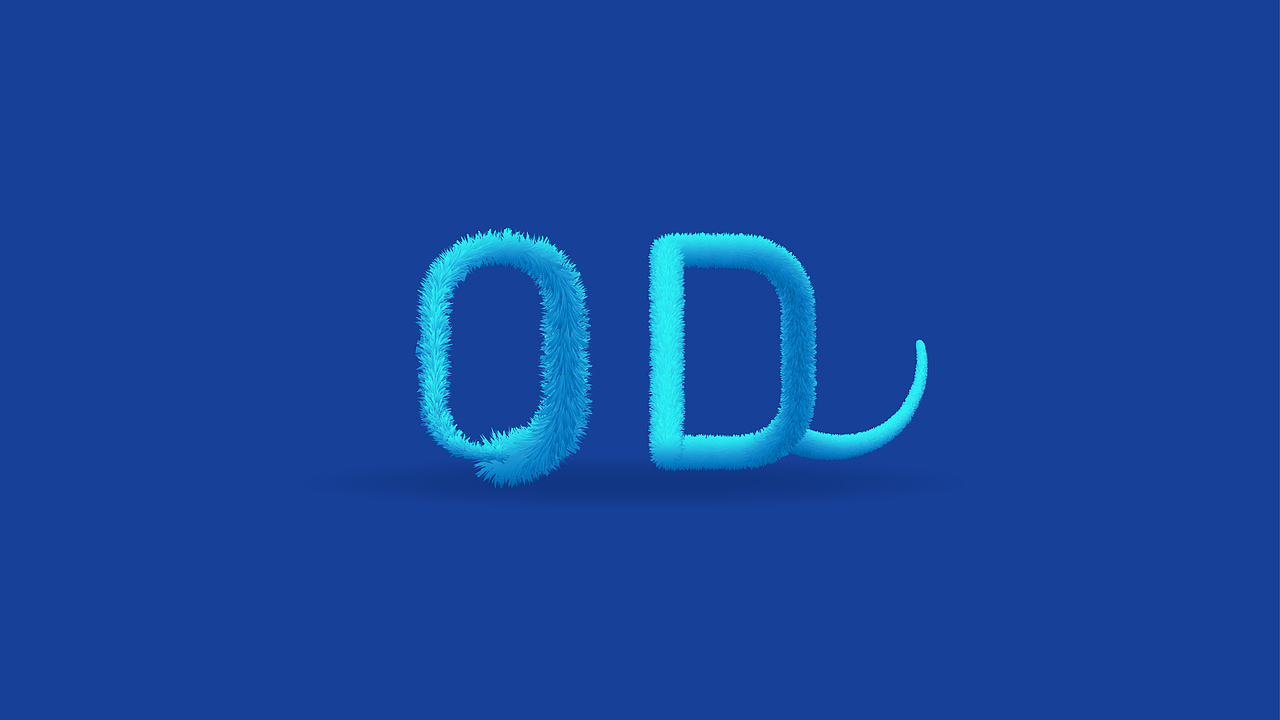 AI毛绒字体制作练习