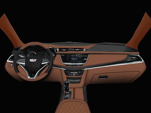 凯迪拉克XT6内饰设计