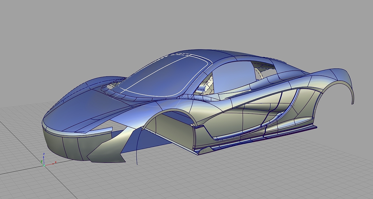 McLaren P1 Alias 建模教程（图ZOTM3OTY2ODQ=） - 交通工具 - 站酷设计师Adleyou原创素材 - 站酷ZCOOL