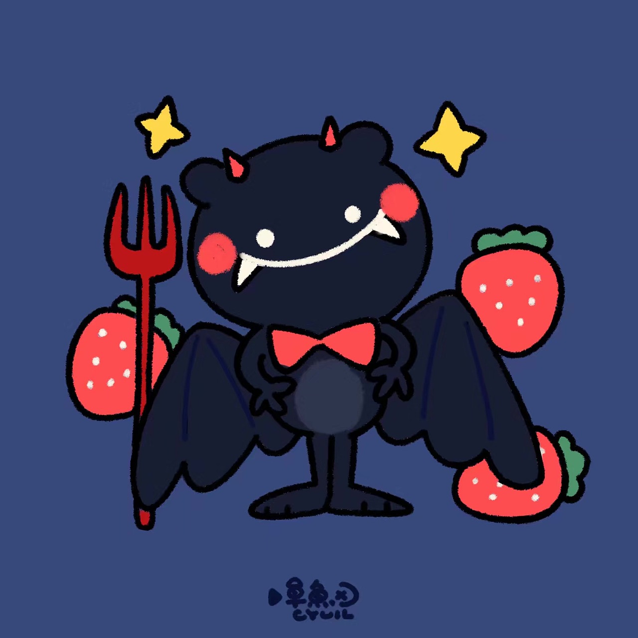 难瓜瓜的万圣节（图ZMjE2MzU3ODQw） - 新锐潮流插画 - 站酷设计师鬼鬼鱼原创素材 - 站酷ZCOOL