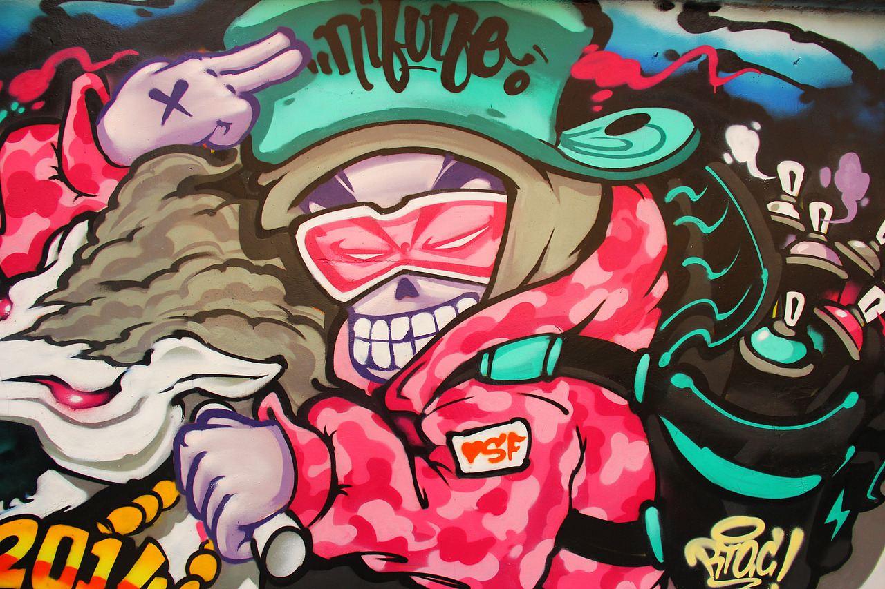 graffiti 练习公仔~（图ZMTM4MzcyMzY=） - 新锐潮流插画 - 站酷设计师NILone_大树原创素材 - 站酷ZCOOL