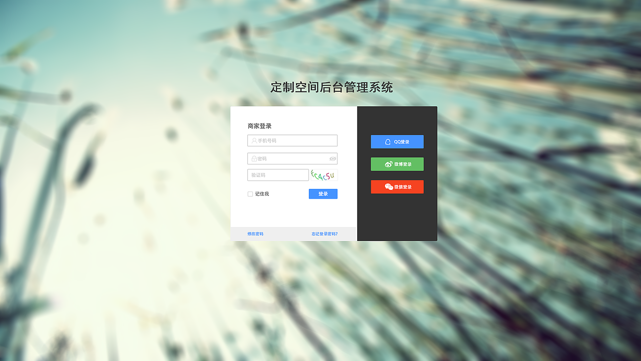 商家后台界面设计 后台网页设计（图ZNDQyNzI5NDQ=） - 其他网页 - 站酷设计师小林儿原创素材 - 站酷ZCOOL