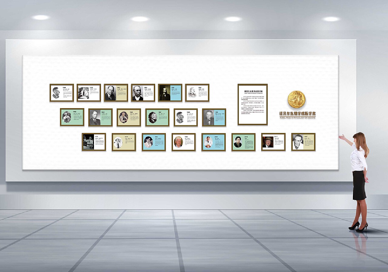 公司员工照片文化墙设计6例_价格 - 500强公司案例