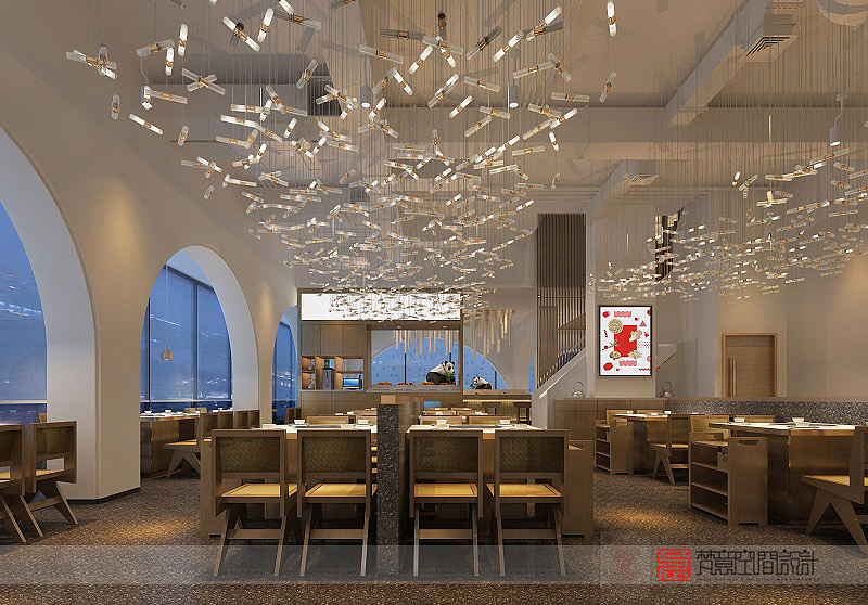 “小格乾坤”火锅店装修案例二-梵意郑州餐饮设计公司（图ZMTg4NjY2Njg4） - 酒店餐饮设计 - 站酷设计师郑州餐饮设计公司原创素材 - 站酷ZCOOL