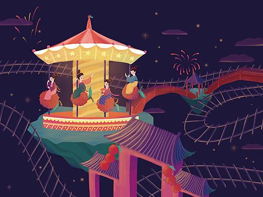 2019下半年的一些图（个人主页-ZNDI1OTExMzY=） - 商业插画 - 站酷设计师卷眉君原创素材 - 站酷ZCOOL