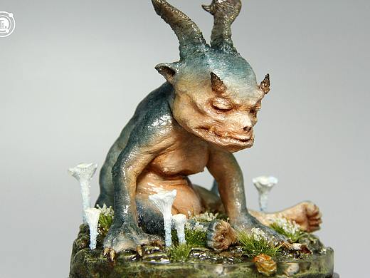 奇幻大陆系列作品-阿拉丝大角兽