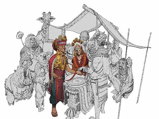 《神明》画集第一册