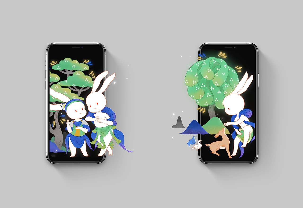 【心相印】龟兹国仙境（图ZMzM3NjAwMzU2） - 商业插画 - 站酷设计师羊与羊毛_原创素材 - 站酷ZCOOL