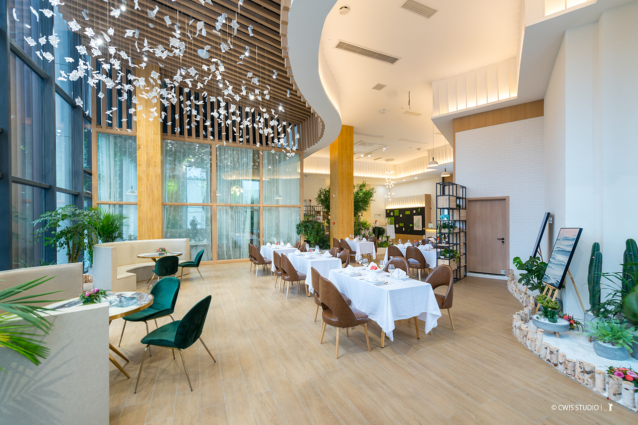 北美花园西餐厅 环境拍摄