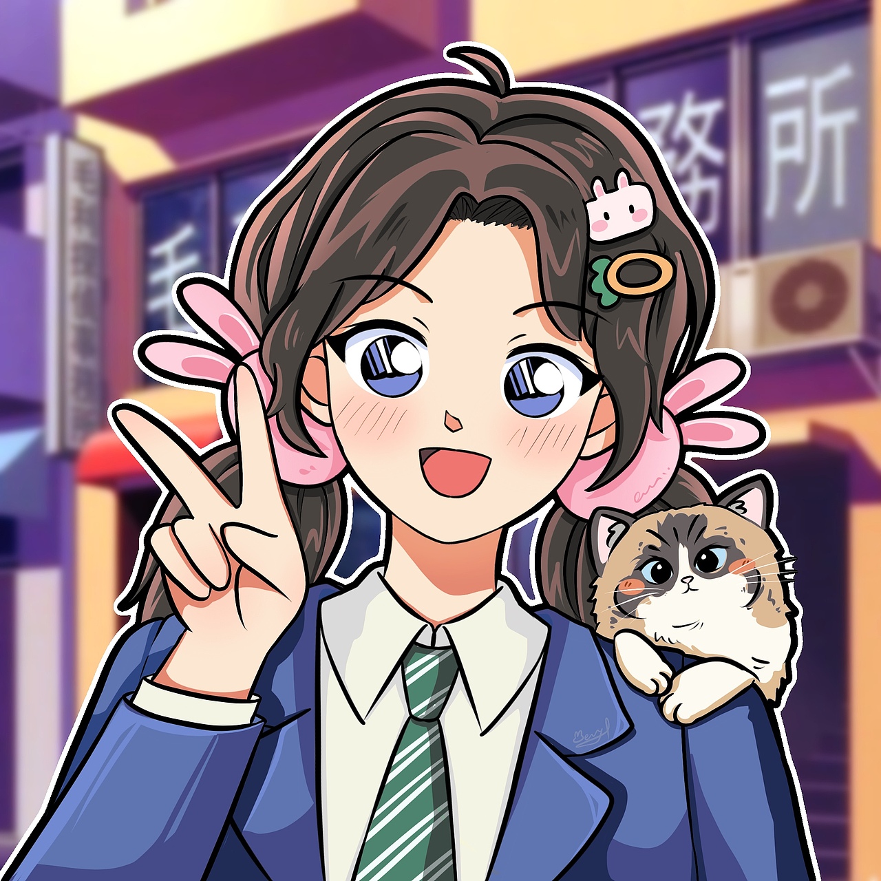 一些之前画的新年头像~