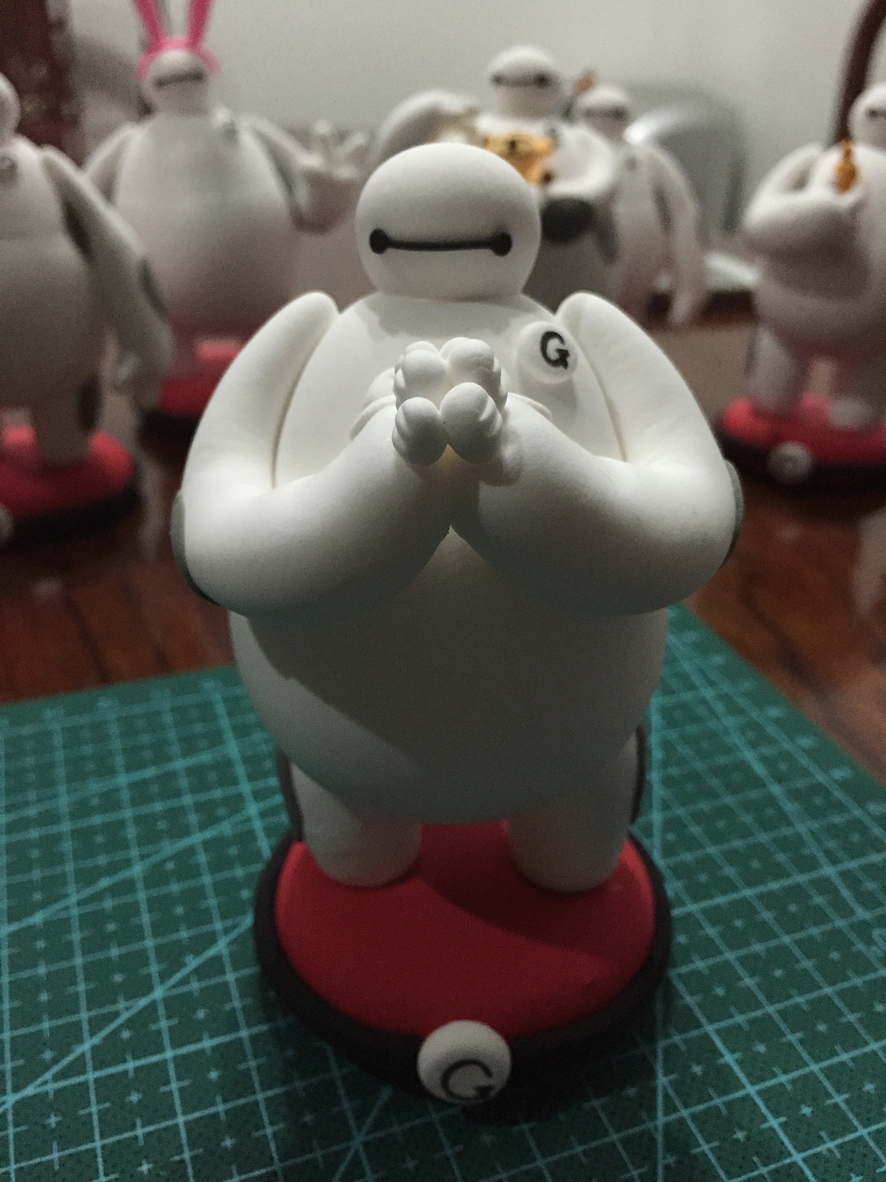 纸粘土，萌萌哒大白(●—●)（图ZMzEyNzExNDA=） - 手办/模玩 - 站酷设计师why兔原创素材 - 站酷ZCOOL