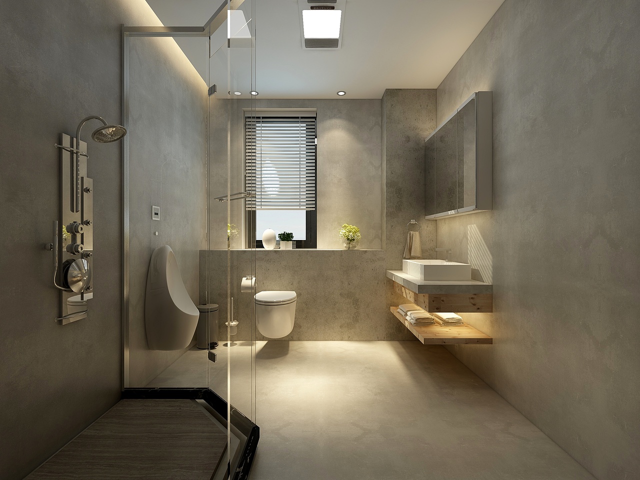 300㎡极简工业风六居室