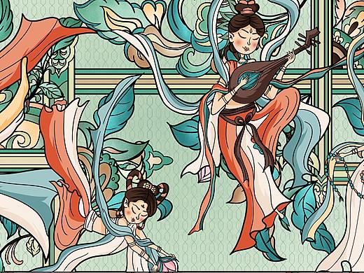 梦幻敦煌-飞仙献舞