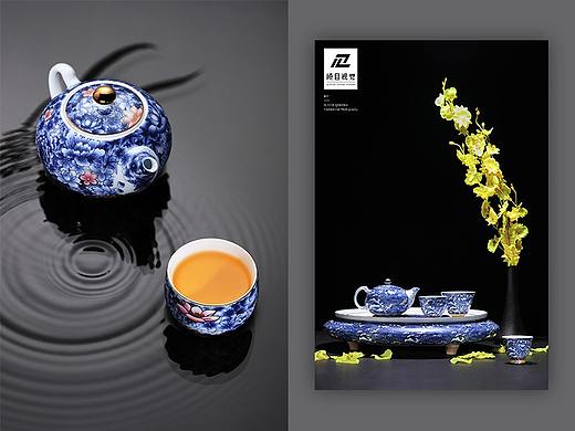 中式茶具·青花瓷茶具摄影 | 參寶陶磁器✖倾目视觉