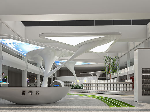 行政局大厅设计#1400m²