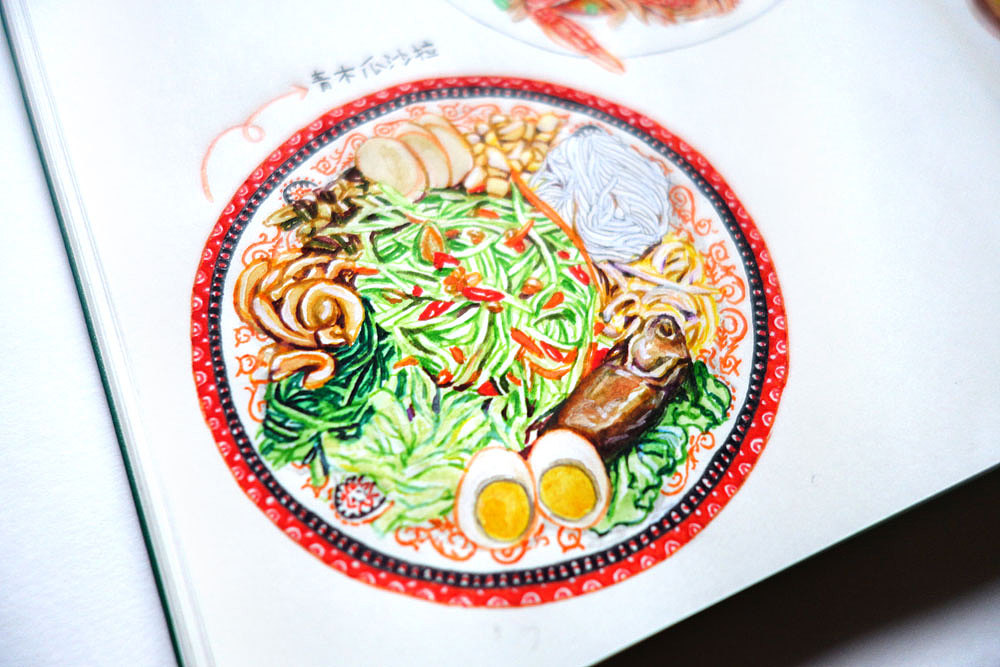 【This is Thailand】泰国手绘游记插画(图ZNDgwNjY1ODA=) - 艺术插画 - 站酷设计师阗真原创素材 - 站酷ZCOOL