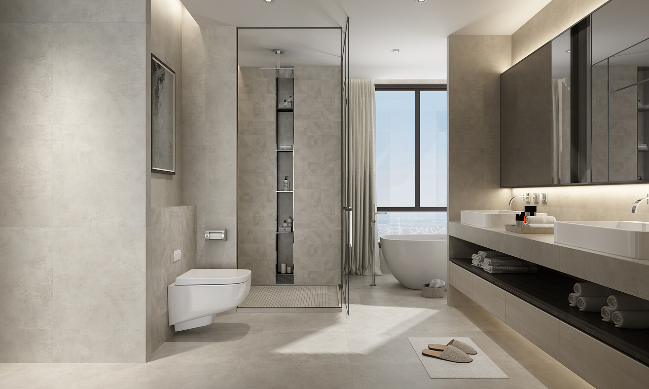 瓷砖空间应用（图ZMTY5NTQ4ODYw） - 家装设计 - 站酷设计师joshua生原创素材 - 站酷ZCOOL