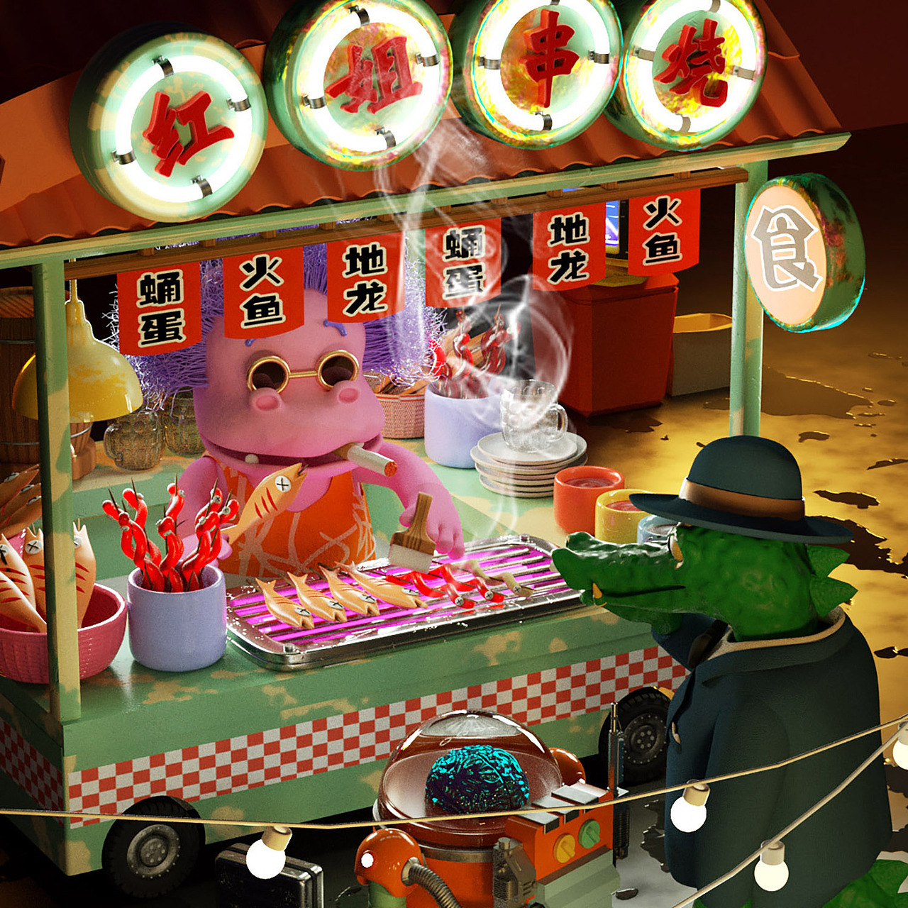 奇怪的朋友（图ZMTk3ODEwMzM2） - 人物/生物 - 站酷设计师宫喜_原创素材 - 站酷ZCOOL