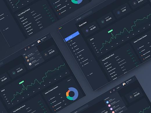 控制台页面设计，你要的应有尽有！