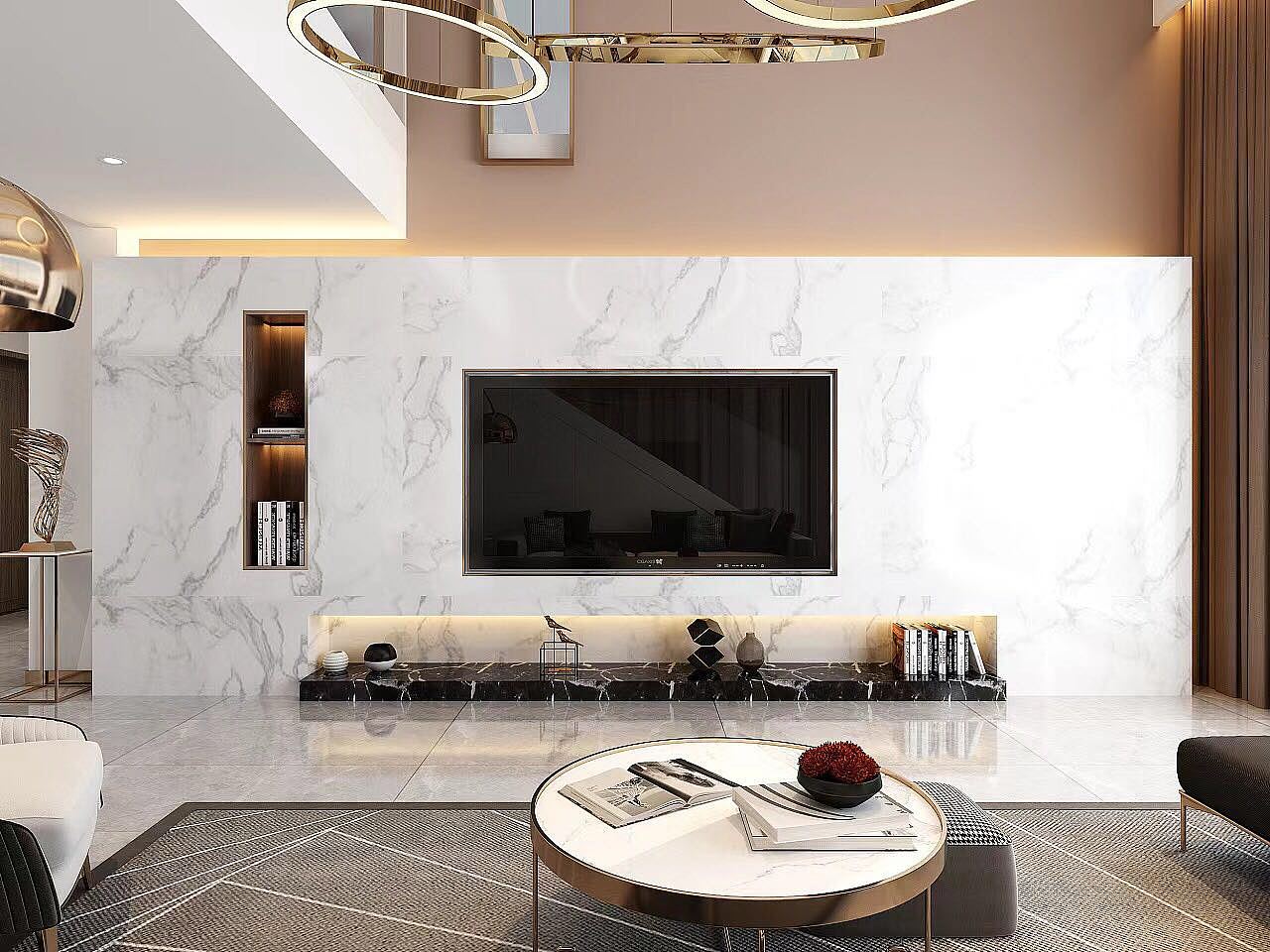 轻奢风格（图ZMjI1NjU4ODg0） - 家装设计 - 站酷设计师扬翔设计工作室原创素材 - 站酷ZCOOL