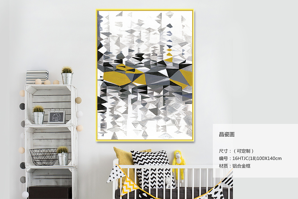 抽象手绘油画（图ZMjYzNDc2NzY4） - 酒店餐饮设计 - 站酷设计师华雅诗装饰画黄悦原创素材 - 站酷ZCOOL