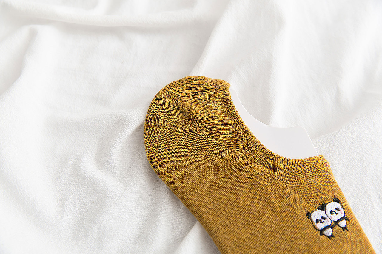 2020春夏刺绣隐形袜女袜短袜日系INS