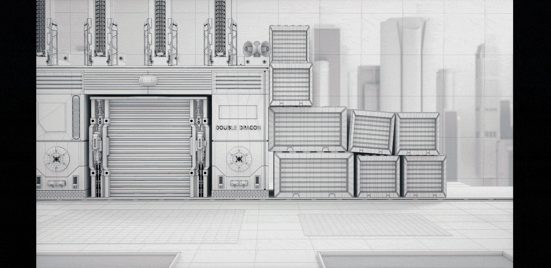 【C4D】 2020 双截龙：变强计划（图ZMjEyMDIzNDQ4） - 场景 - 站酷设计师吕小布blue原创素材 - 站酷ZCOOL