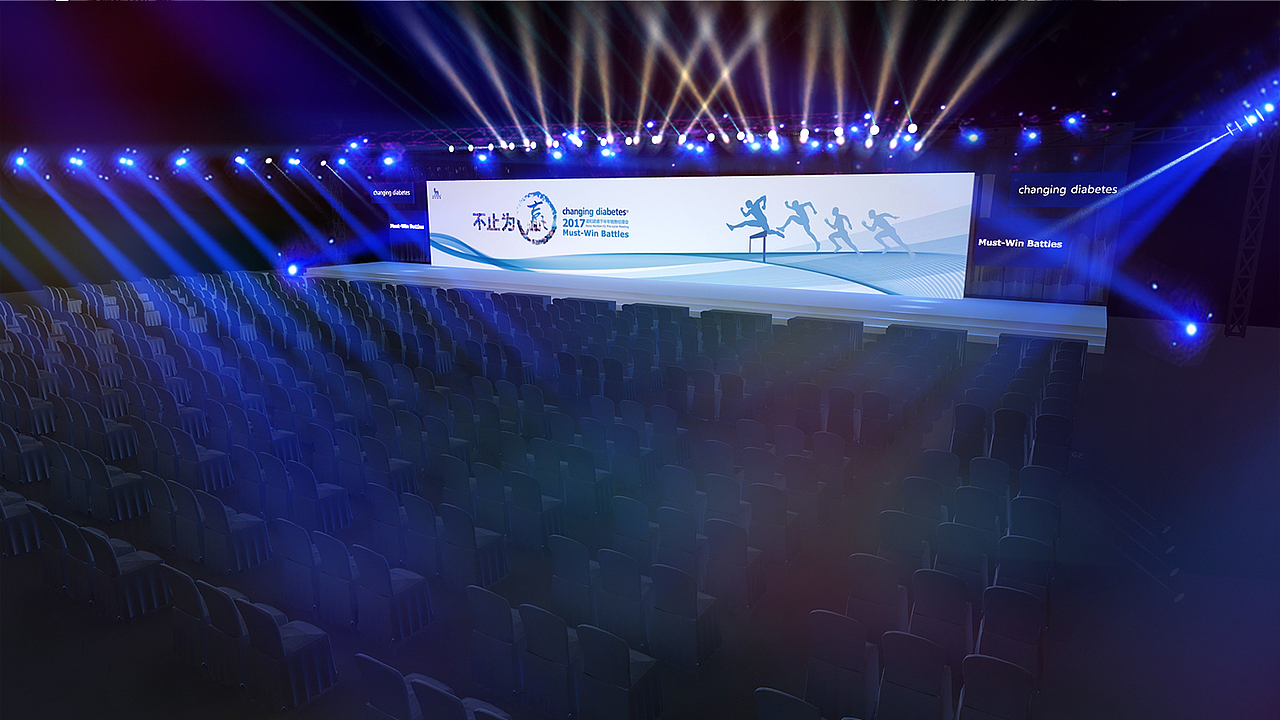 医疗行业内部会议（年中大会）（图ZODM5NDcyMzI=） - 其他三维 - 站酷设计师待落沙原创素材 - 站酷ZCOOL