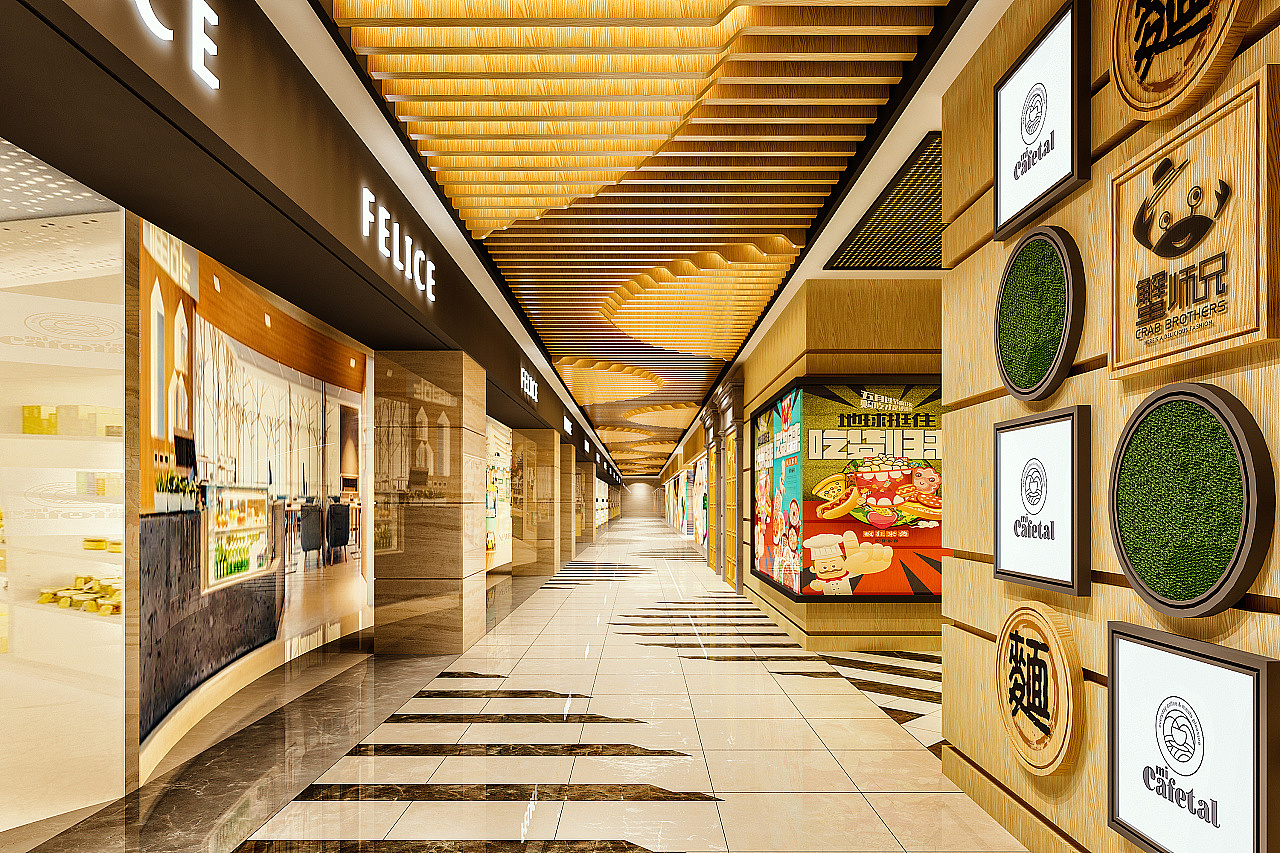 可持续理念下的商场设计效果图分享|空间|建筑设计|tbsj566 - 原创作品 - 站酷 (ZCOOL)
