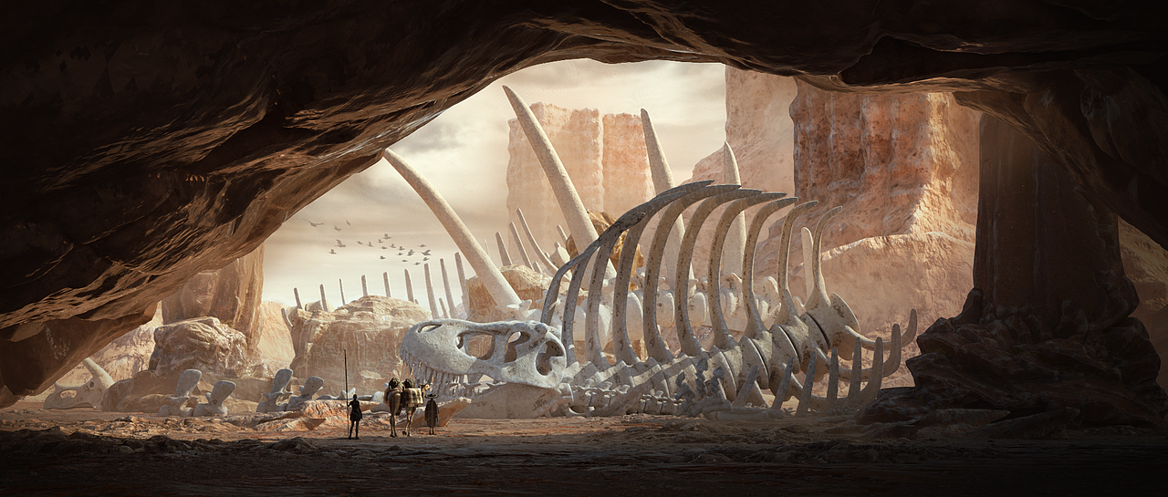 【三维概念场景】旅行家——去未知的世界冒险