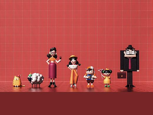 帽子一家的日常