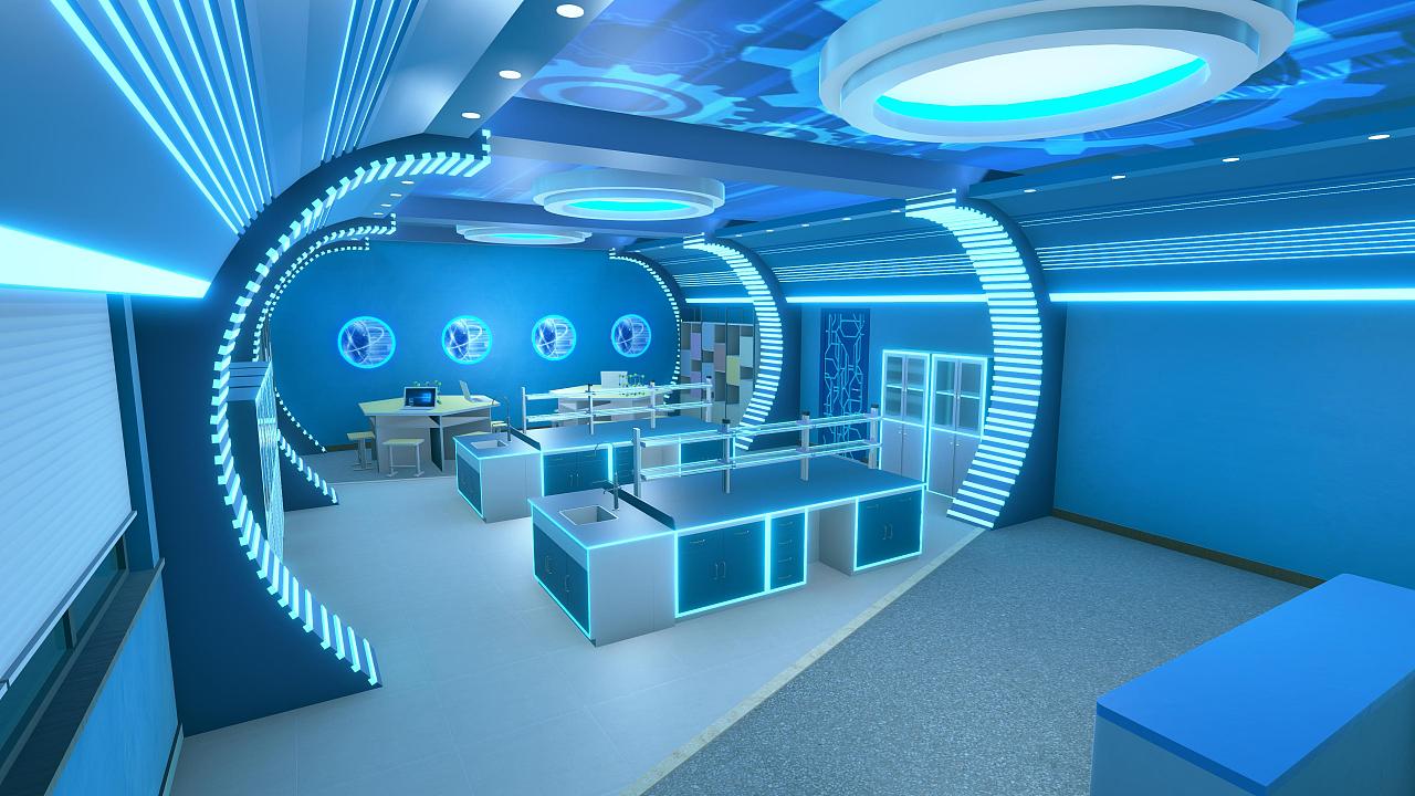 unity丨三个实验室场景 - 原创作品 - 站酷(zcool)